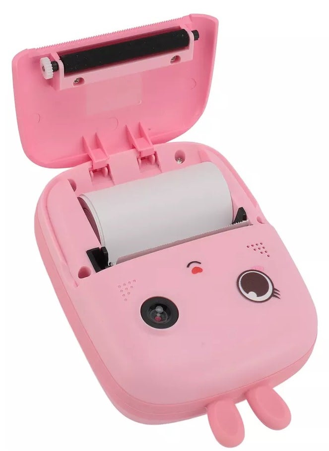 2.4-inch Screen Dual Lens Kids Digital Camera Instant Thermal Photo Printer