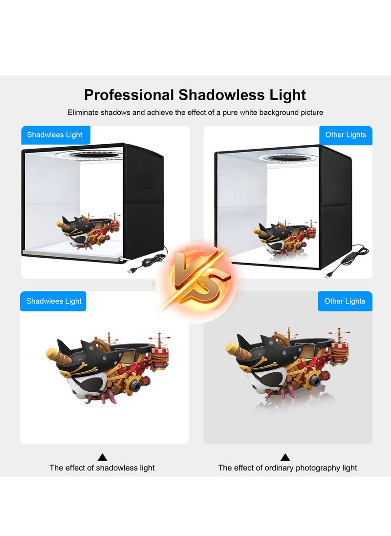 29cm Shadowless Light Panel, Ultra Bright LED Fill Light, USB-C, Touch Bottom, Ideal for Jewelry, Cosmetics, Handicraft Shooting, Drawing, Sketching, Diamond Painting