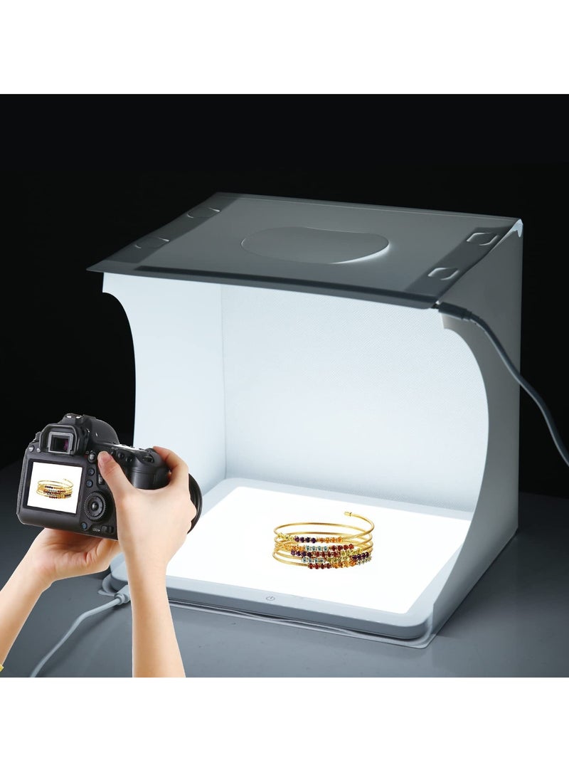 29cm Shadowless Light Panel, Ultra Bright LED Fill Light, USB-C, Touch Bottom, Ideal for Jewelry, Cosmetics, Handicraft Shooting, Drawing, Sketching, Diamond Painting