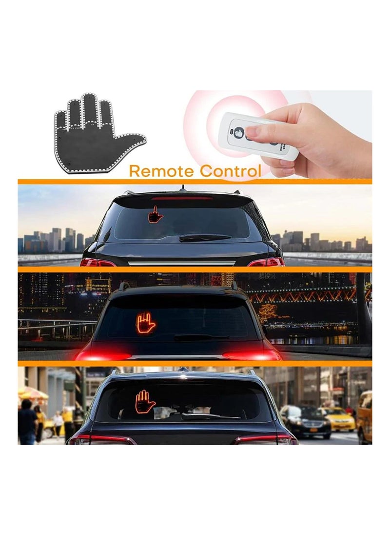 Light, with Remote, New LED Sign Light, for Car Truck Car Gadgets with Remote, Car Light, Car Gadgets & Road Rage Signs Car Accessories(1 Pack)