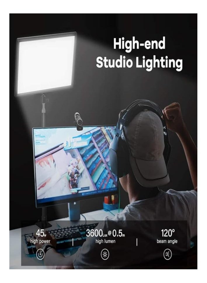 LED Camera Light Portable Photography Light Dimmable Studio Lights for Photo Shooting | Vlog Making | Filming | Online Video Food Recording