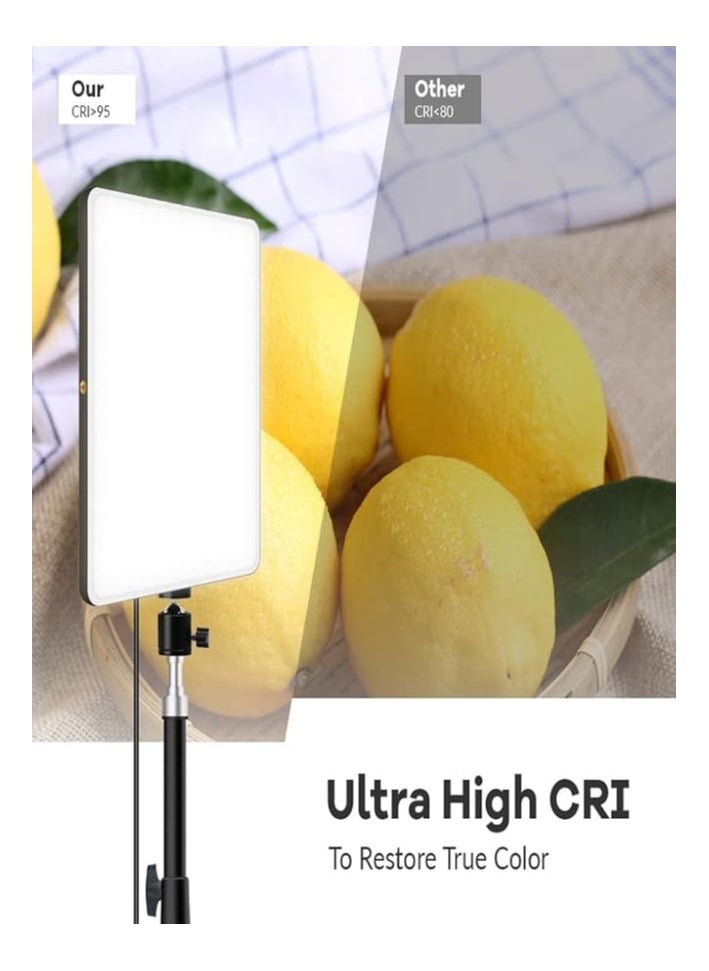 LED Camera Light Portable Photography Light Dimmable Studio Lights for Photo Shooting | Vlog Making | Filming | Online Video Food Recording