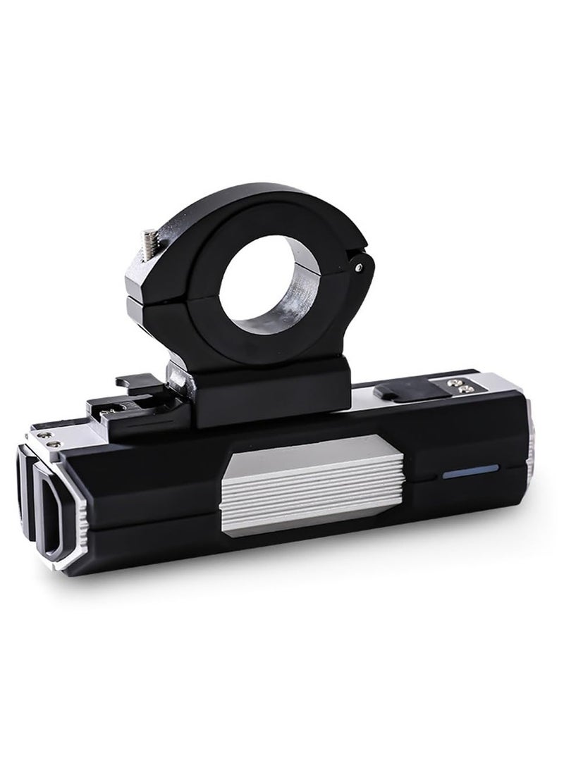 Rechargeable Bike Lights, 6+4 Modes, Type-C USB, Anti-Dazzle High Lumen LED, Front and Rear Set for Night Riding, Waterproof IPX6, Easy to Install, Ideal for Kids, Cycling, Biking