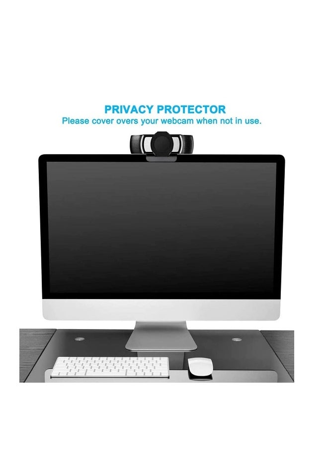 Webcam Privacy Cover,Shutter Protects Lens Cap Hood Covers with Strong Adhesive, Protecting Privacy and Security for Logitech HD Pro Webcam C920 & C930e & C922 & C922X Pro Stream Webcam