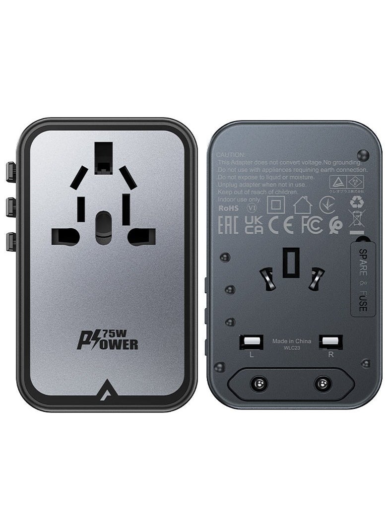 Charging Adapter Z1 2300W + PD75W GaN (3xUSB-C+2xUSB-A)