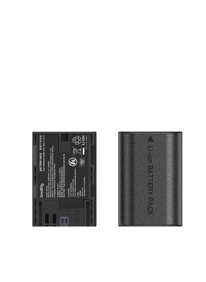 SmallRig LP-E6NH Kit with 2 Batteries and 2-Bay USB Charger