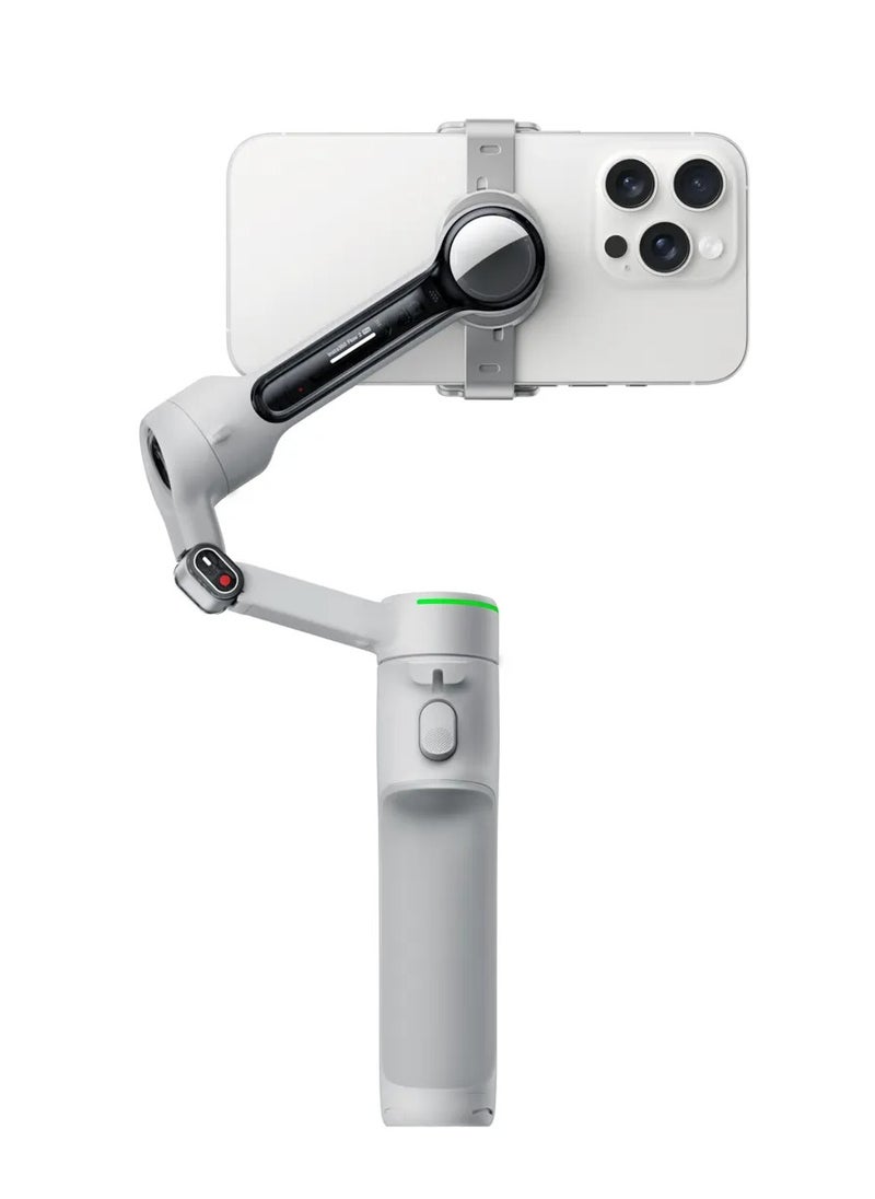 FLOW 2 PRO | Standard Bundle | Ultimate AI Tracking Gimbal Stabilizer. Achieve smooth, pro-level shots with advanced AI tracking and sleek design. Perfect for creators on the go! – Stone Grey