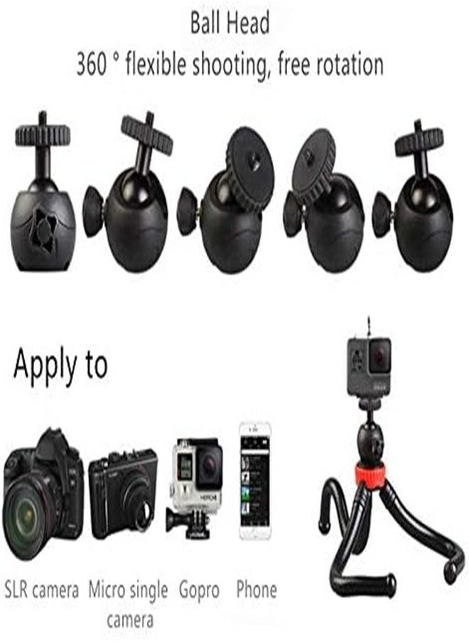 Mini Phone Tripod Stand 360 Rotation Portable Flexible octopus Selfie Stick Compatible with All Cell Phones/Cameras