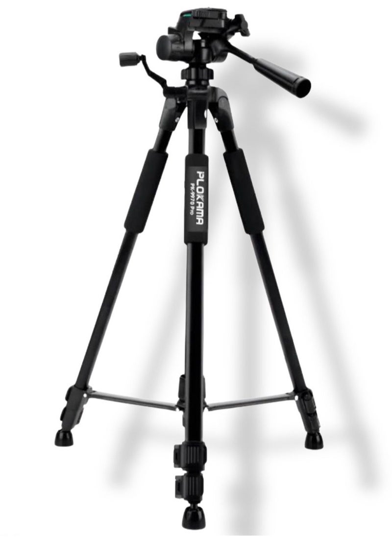 PLOKAMA PK9970 PROFESSIONAL TRIPOD FOR MOBILE & CAMERA 190CM