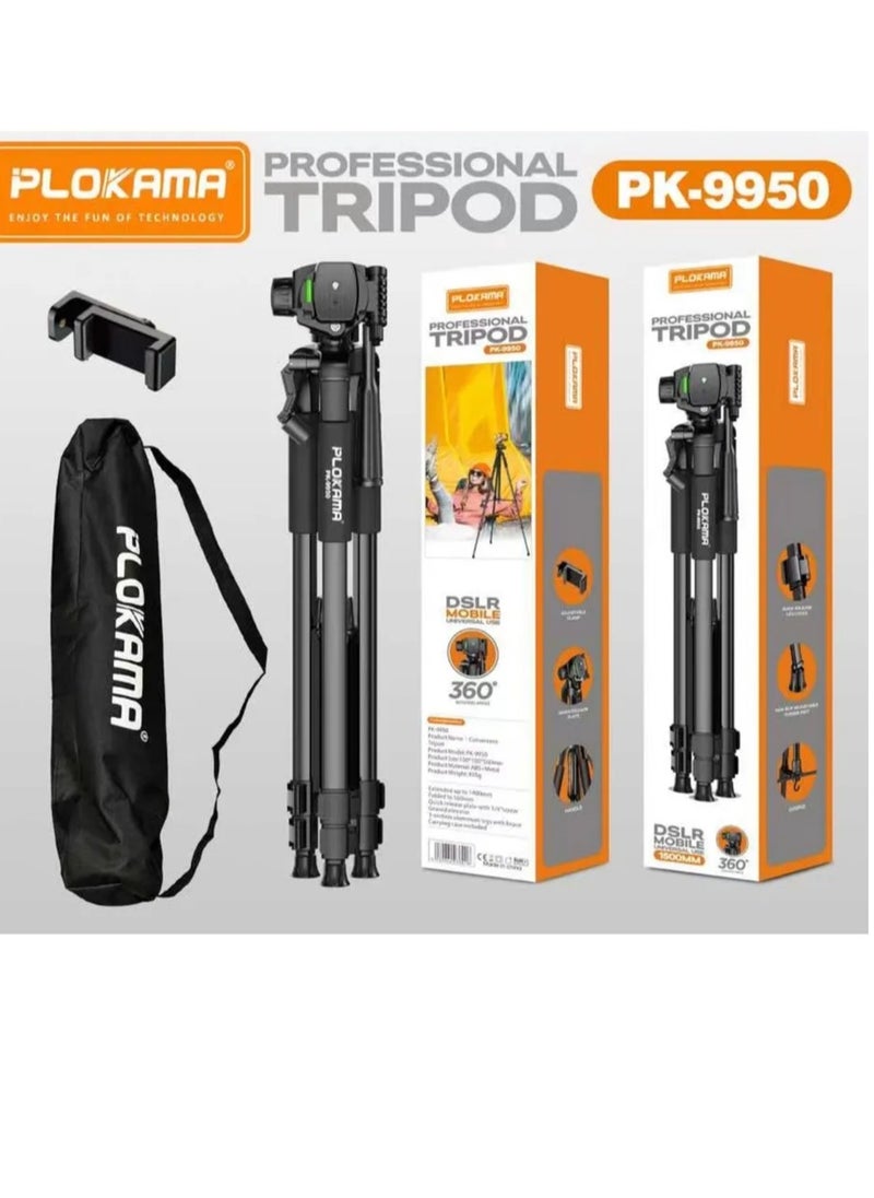 PLOKAMA PK9950 PROFESSIONAL TRIPOD 150CM