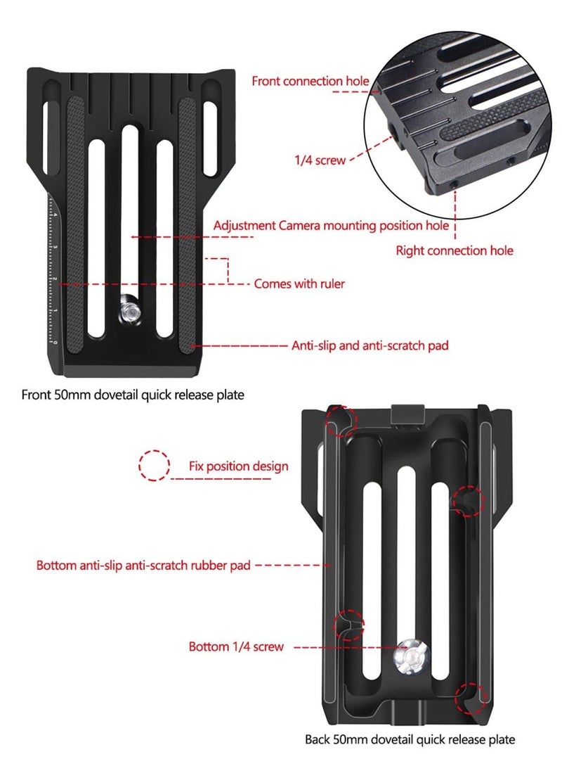 slr vertical fast mounting board black fast loading professional l type mount bracket for zhiyun weebill for rsc2 rs2 for dj1