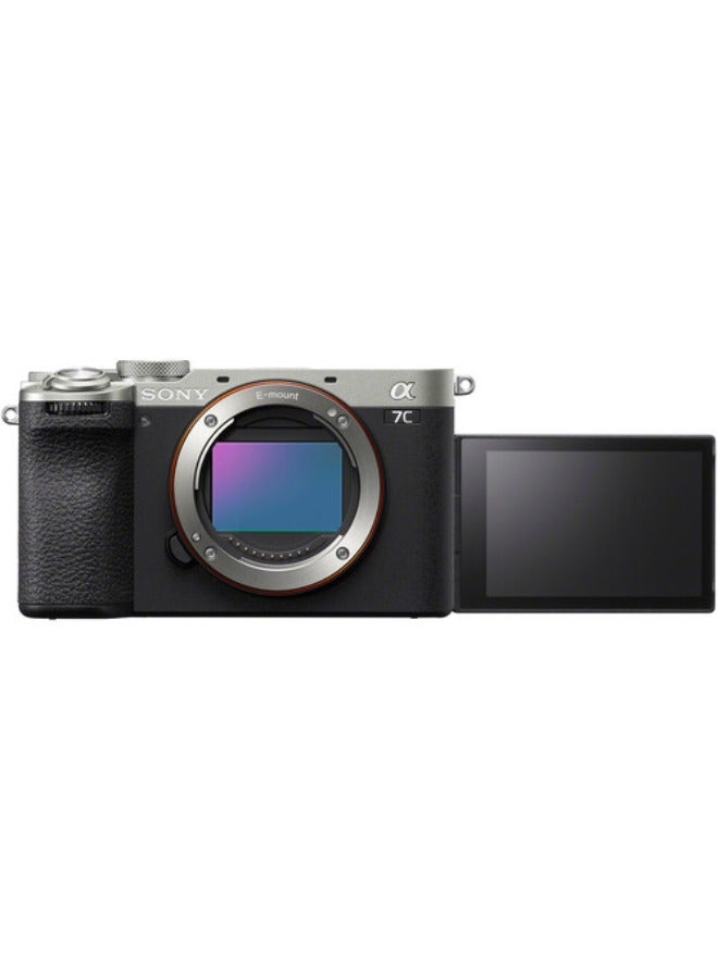 Sony α7C II compact full-frame camera Silver