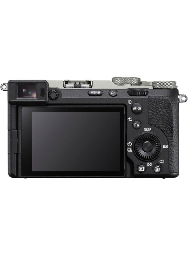 Sony α7C II compact full-frame camera Silver