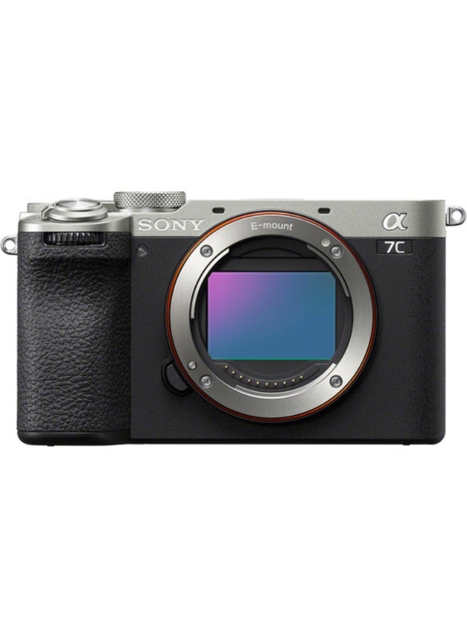 Sony α7C II compact full-frame camera Silver