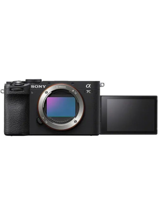 Sony α7C II compact full-frame camera Black