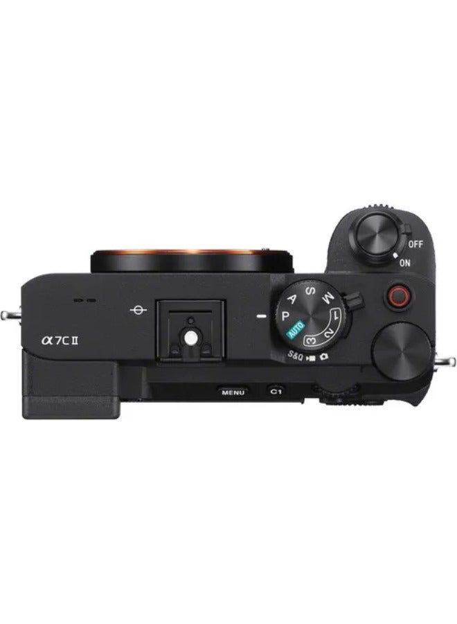 Sony α7C II compact full-frame camera Black