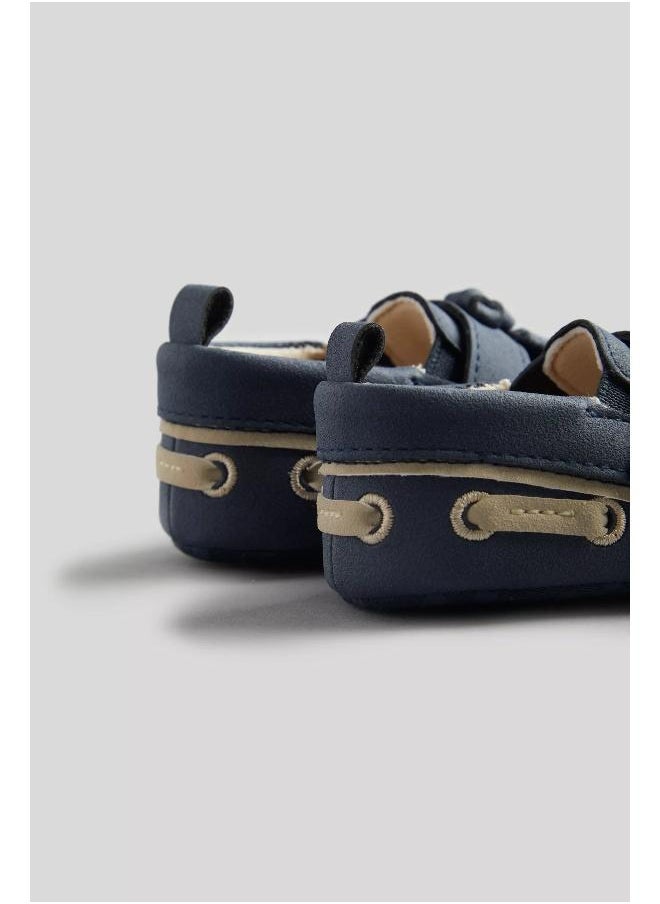 Blue Baby Boat Shoes