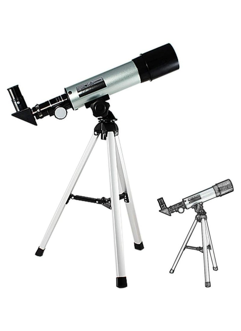 Telescope Refraction Hd Coated Glass Optical Lens With Portable Tripod