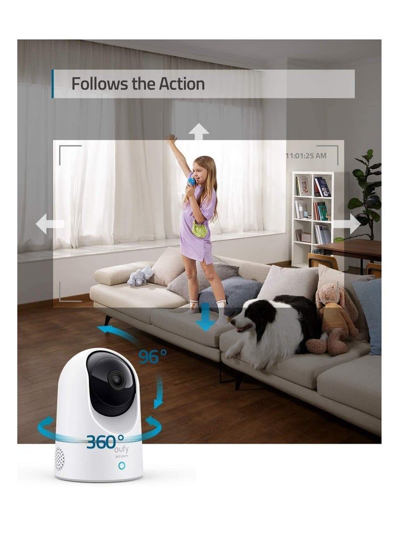 Security 2K Indoor Camera | Pan & Tilt, AI Motion Tracking, Night Vision