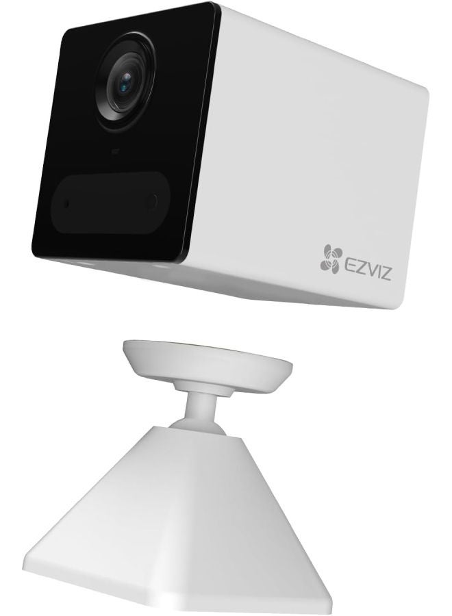 CB2 Security Camera with Battery, 1080p WiFi camera, Mini Camera with Smart Human Motion Detection, Two Way Talk, Install with Magnetic Base.