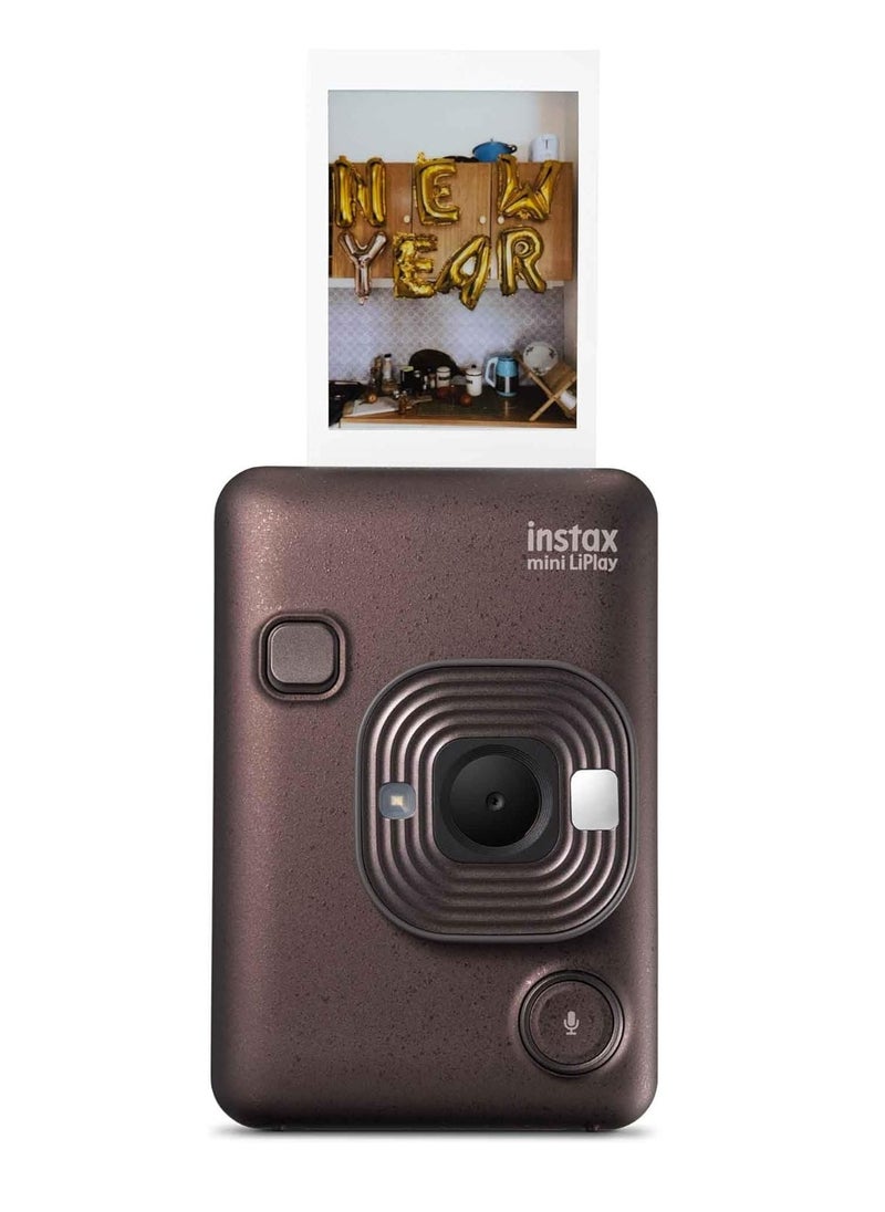 Fujifilm INSTAX Mini LIPLAY Hybrid Instant Camera Deep Bronze
