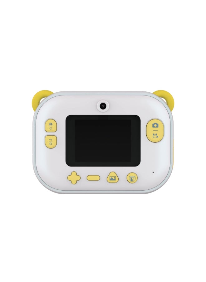 Camera Wi | Instant Print & Label Maker Kids Camera, Print in 10 Secs, WiFi Connect, Dual Lens 6MP/9MP/12MP, 1080P Video Recording, 2.4