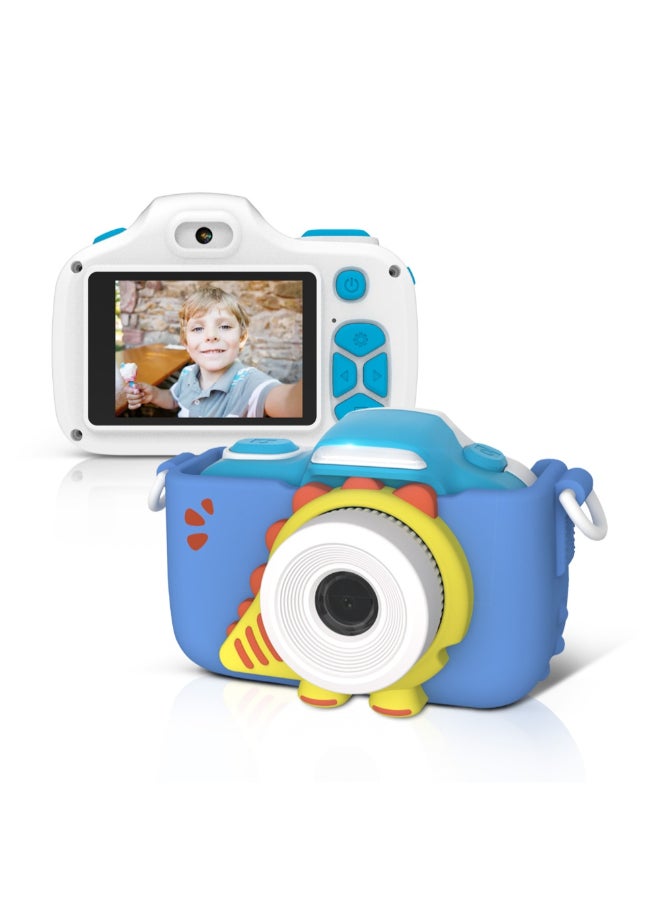 Camera 3 | Kid's HD Digital Camera w/ Shock-proof case, Dual Lens 5MP/12MP/16MP, 1080P HD Video Recording, 2.0