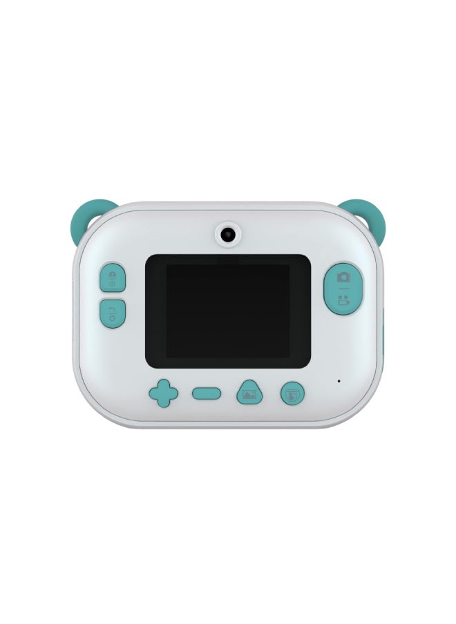 Camera Wi | Instant Print & Label Maker Kids Camera, Print in 10 Secs, WiFi Connect, Dual Lens 6MP/9MP/12MP, 1080P Video Recording, 2.4