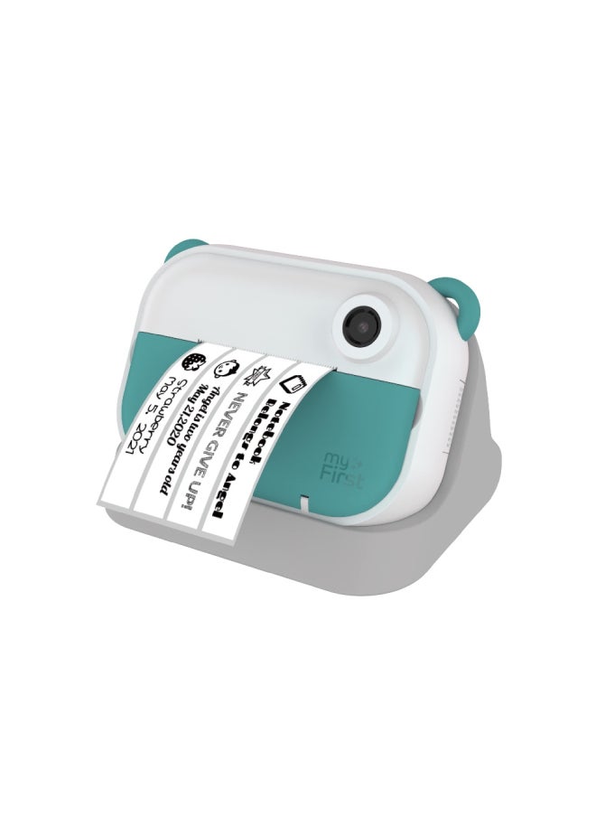 Camera Wi | Instant Print & Label Maker Kids Camera, Print in 10 Secs, WiFi Connect, Dual Lens 6MP/9MP/12MP, 1080P Video Recording, 2.4