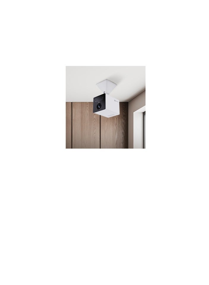 CB2 4G Smart Home Battery Camera - 2K Resolution, 3MP CMOS Sensor, 106° Field of View, AI-Powered Human Detection, 2000mAh Rechargeable Battery, IR Night Vision (Up to 8m), H.265 Compression, Up to 512GB microSD Support, Two-Way Talk, 4G Connectivity, Time-Lapse Recording, Magnetic Mount, Cloud Storage, Works with Alexa & Google Assistant