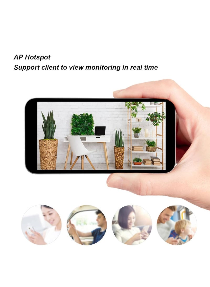Wireless WiFi Network Outdoor Waterproof High-Definition Night Vision Camera