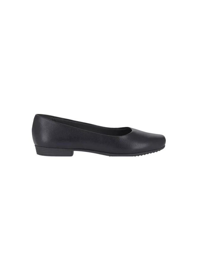 WOMEN'S CREW SHOES - BLACK FLATS (0.5 INCH) - MADE IN BRAZIL