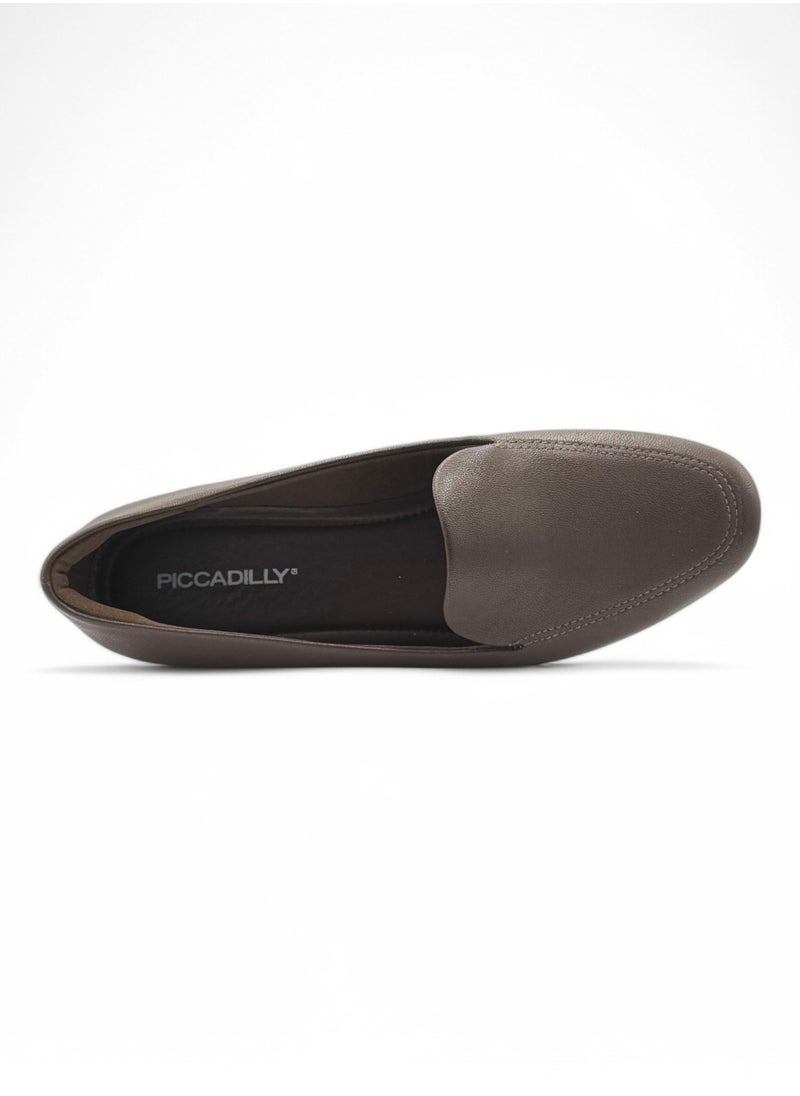 WOMEN'S CREW SHOES - BROWN FLATS (0.5 INCH) - MADE IN BRAZIL