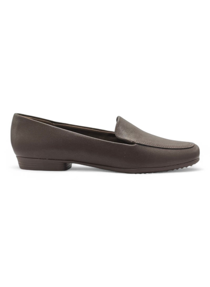 WOMEN'S CREW SHOES - BROWN FLATS (0.5 INCH) - MADE IN BRAZIL