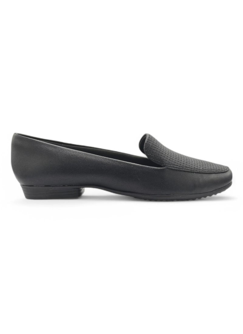 WOMEN'S CREW SHOES - BLACK FLATS (0.5 INCH) - MADE IN BRAZIL