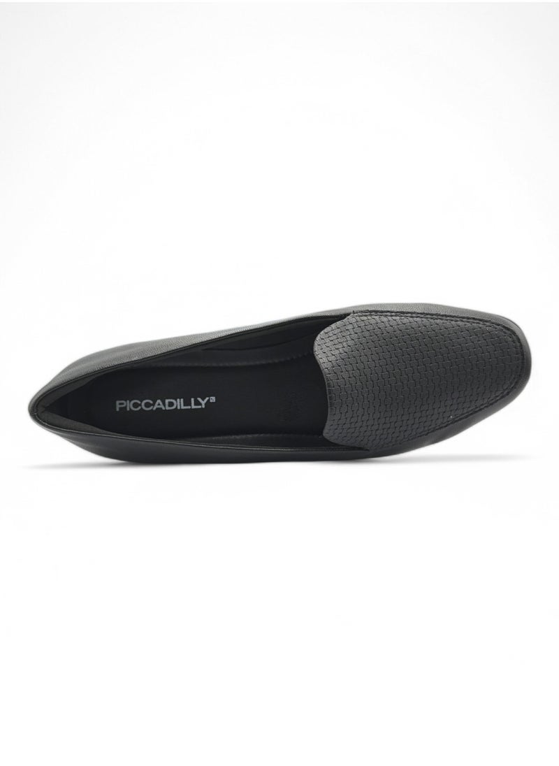 WOMEN'S CREW SHOES - BLACK FLATS (0.5 INCH) - MADE IN BRAZIL