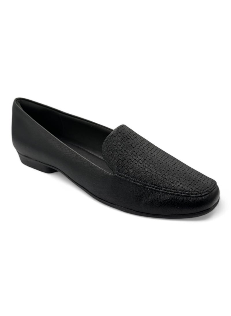 WOMEN'S CREW SHOES - BLACK FLATS (0.5 INCH) - MADE IN BRAZIL