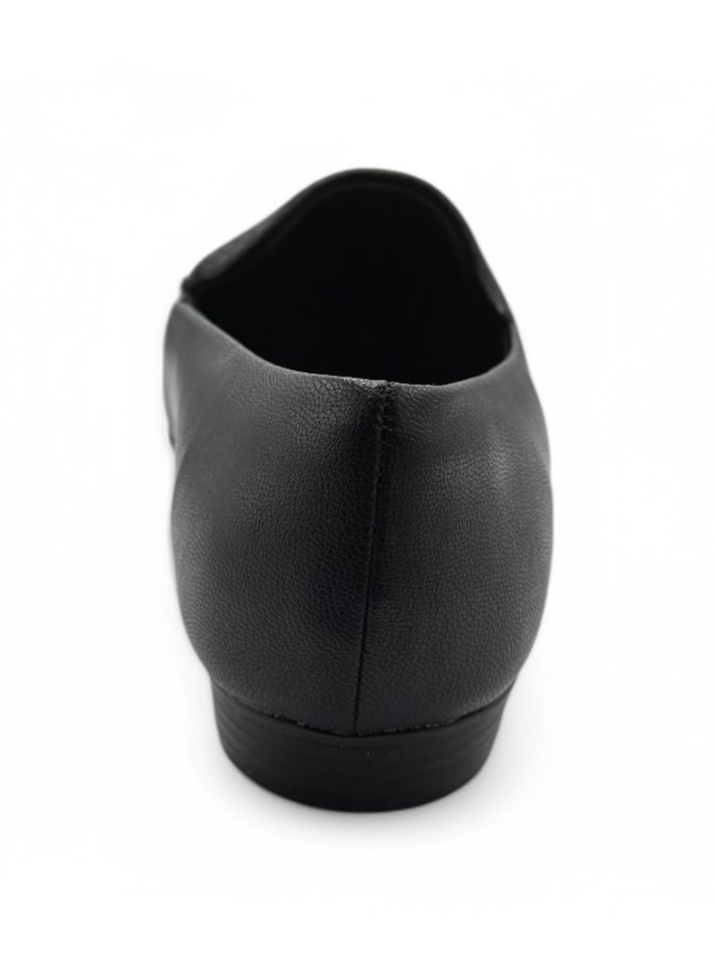 WOMEN'S CREW SHOES - BLACK FLATS (0.5 INCH) - MADE IN BRAZIL