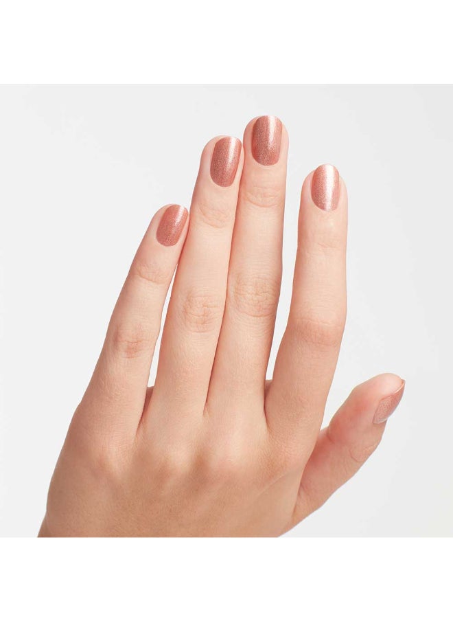 Classic Nail Lacquer - Worth A Pretty Penne, Metallic Gold, 15Ml