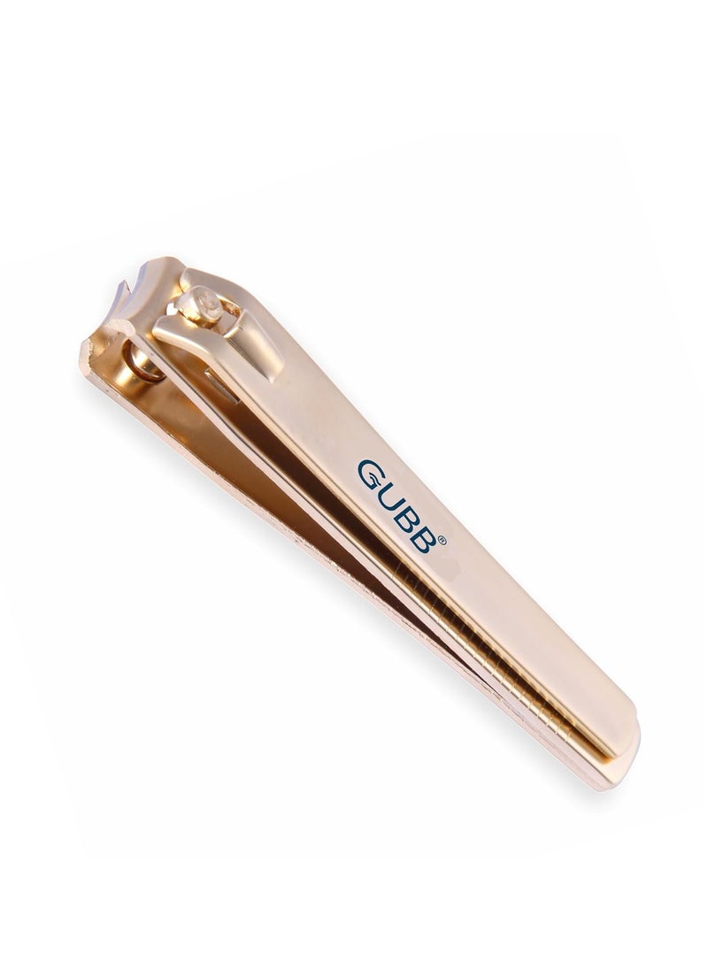 Nail Clipper For Men & Women - Fits naturally, Cuts precisely |Elegant designed |Easy to hold |Safe for skin |sharp blades | Offers well-groomed nails | Suitable for men and women - Gold