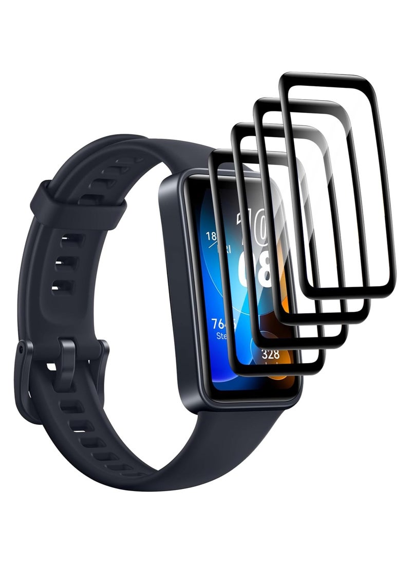 Screen Protector compatible with Huawei Band 8, No Bubbles, Anti-Scratch, 3D Curved, HD Screen Protector for Huawei Band 8