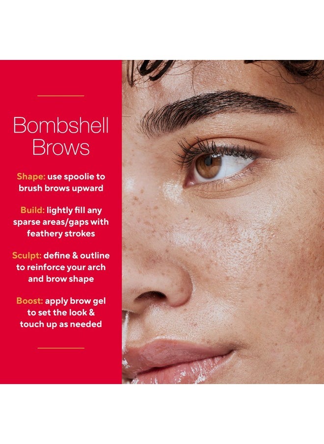 Ultra Fine Brow Pencil, Anti-Chip Waterproof Eyebrow Pencil - Smudgeproof, Blendable & Retractable Eyebrow Pencil To Define And Fill In Brows Naturally - Light