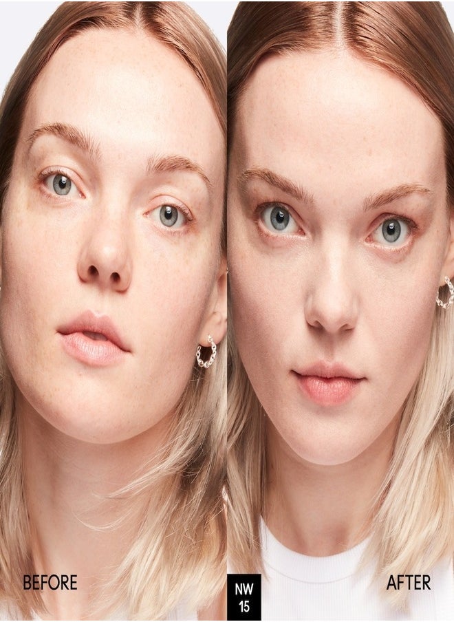 MAC Studio Fix Fluid SPF 15 Foundation NW15 – 24HR Long-Wear, Matte Finish, Oil Control, Medium-to-Full Coverage
