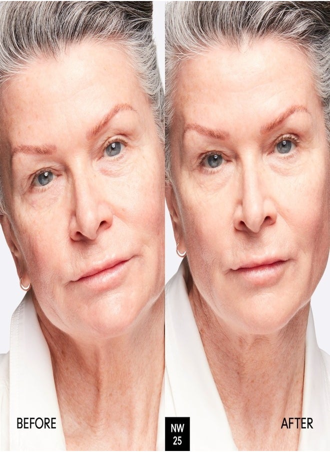 MAC Studio Fix Fluid SPF 15 Foundation NW25 – 24HR Long-Wear, Matte Finish, Oil Control, Medium-to-Full Coverage