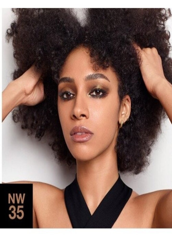 MAC Studio Fix Fluid SPF 15 Foundation NW35 – 24HR Long-Wear, Matte Finish, Oil Control, Medium-to-Full Coverage