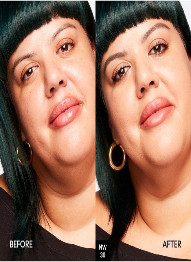 MAC Studio Fix Fluid SPF 15 Foundation NW30 – 24HR Long-Wear, Matte Finish, Oil Control, Medium-to-Full Coverage