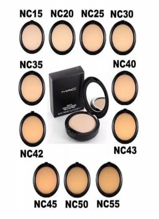 Mac Studio Fix Powder Plus Foundation - NC30 - Golden Beige With Golden Undertone for Light to Medium Skin 15g