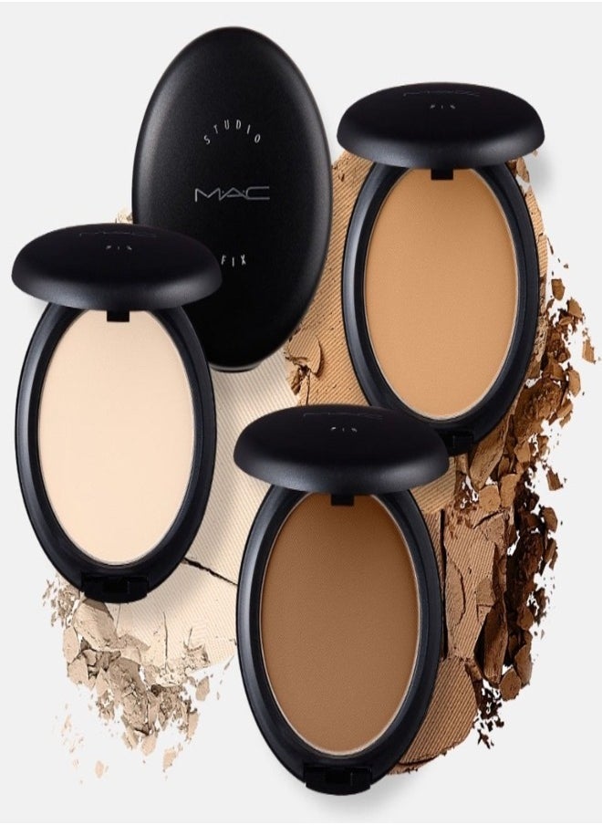 Mac Studio Fix Powder Plus Foundation - NC30 - Golden Beige With Golden Undertone for Light to Medium Skin 15g