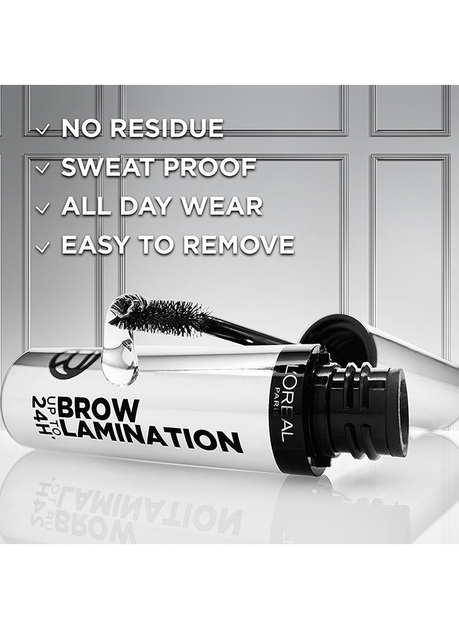 Brow Lamination up to 24 Hours