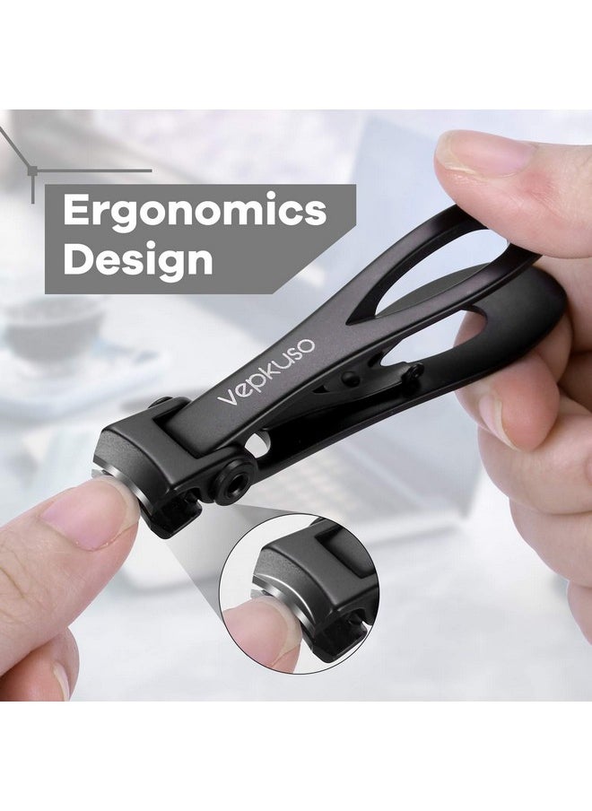 Ippers For Men - Vepkuso Toenail Clippers For Thick Toenails For Seniors Wide Jaw Large Professional Fingernail Clippers Cutter Set For Tough Nails, Women, Adult